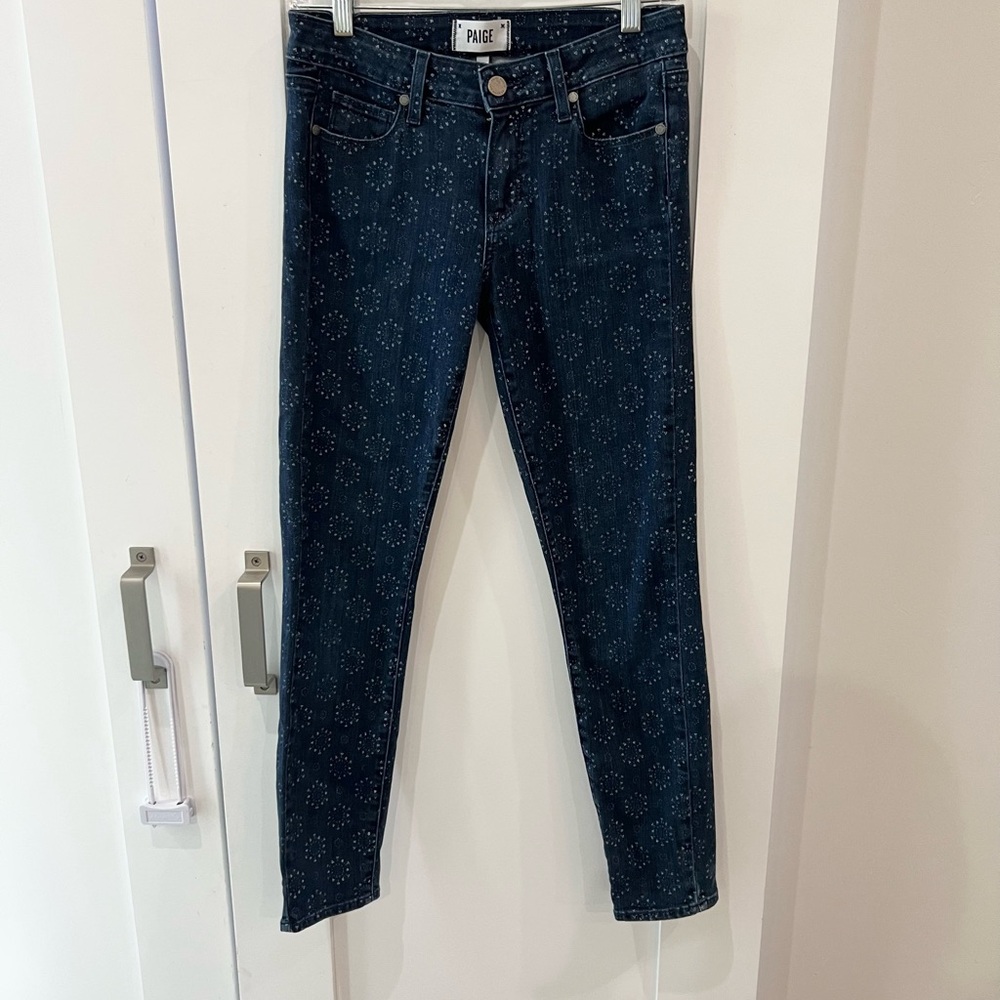 Women's Paige Blue Denim Jeans size 27